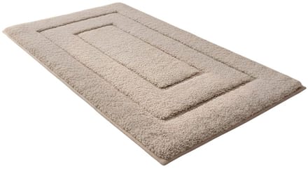 SP® Antislip Douchemat - Rechthoekige Vorm - Badmat - Antislipmat - Beige - 60cm x 40cm x 2cm