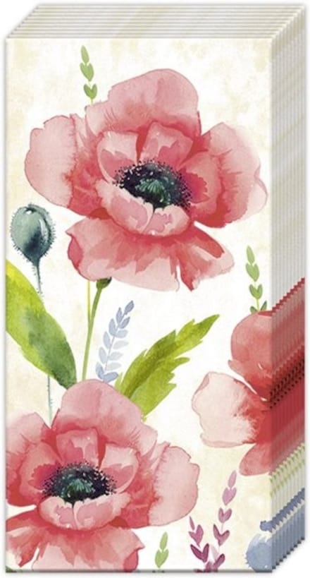 Zakdoeken Mohana cream - IHR - 21x21 cm