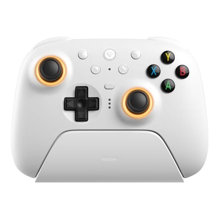 8BitDo Ultimate 2 Wireless 2.4G - TMR - RGB - White - Wireless Controller - PC