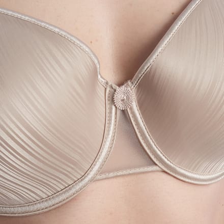 ALMUDENA Dames Microfiber Ondersteunende Push-up Beha