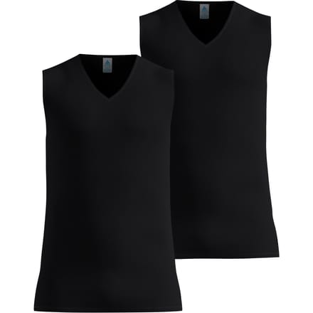 Odlo Active Light Mouwloos T-shirt 2 Eenheden Zwart S Man