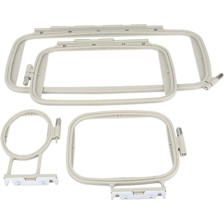 4-delige set Borduur Naairing Set Voor Brother PE-700 PE-700II PE770 PE780D Machine wit