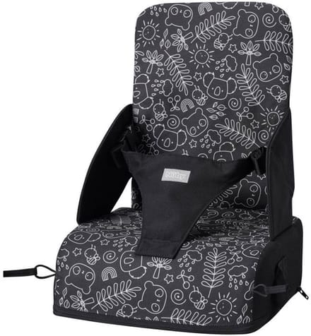 NUBY Panda Kinderstoelverhoger - Opvouwbaar - Schuim - Waterdicht - Vanaf 6 maanden
