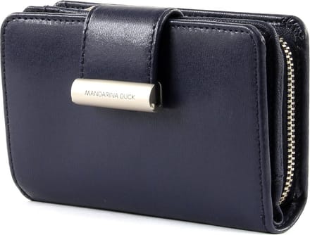 MANDARINA DUCK Portemonnee Hera 3.0 Small Wallet Dress Blue Blauw