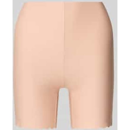 slim fit biker-shorts met sierafwerkingen