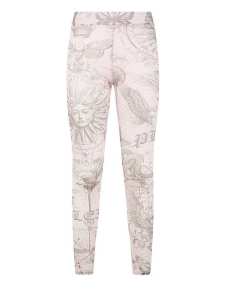 Tulle Leggings Butterfly Tattoo