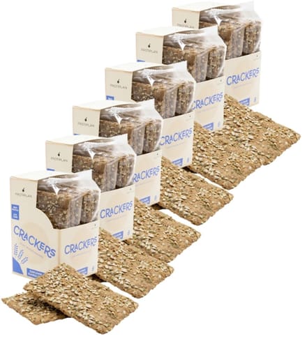 Protiplan - Protein Crackers Zonnepit Pompoen - 128 stuks - 128 x 22,5 g - Koolhydraatarm - Eiwitrijk