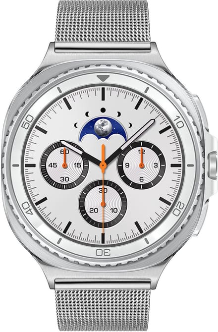 Samsung Special Edition Galaxy Watch 8 CLASSIC LTE Wit/ZilverklMesh 46mm