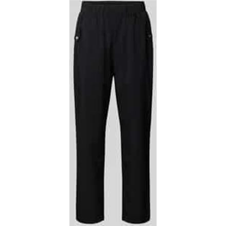 Straight fit stoffen broek met viscose