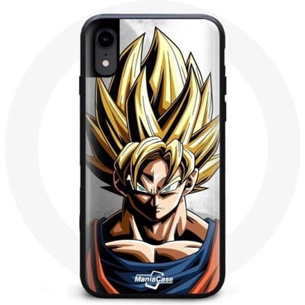 Coque Iphone XR Dragon Ball Z Hair Yellow