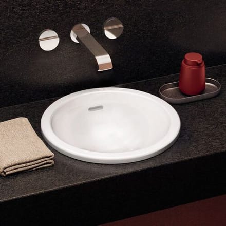 Villeroy & Boch Loop & Friends built-in washbasin round Ø 39 cm, with overflow 4A590001