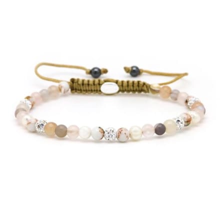Karma Armband Spiral Sofie XXS White Crystal