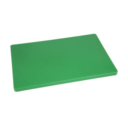 Hygiplas Kleurcode Lage Dichtheid Snijplank 2x45x30cm Groen DM006 - Dikke Plank - Horeca