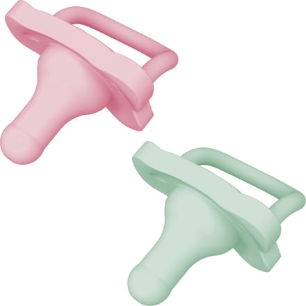 Dr. Brown’s HappyPaci Fopspeen - 0-6 mnd - Roze Groen - 2 stuks