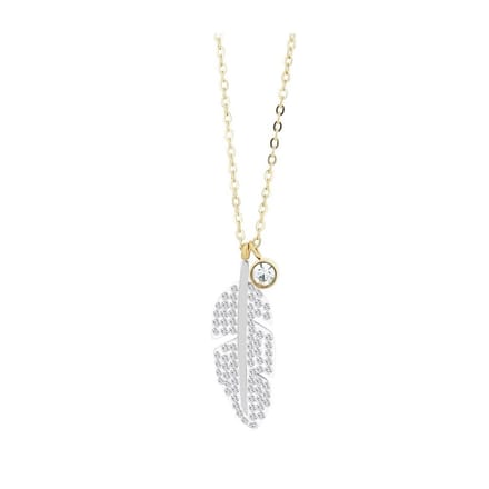 AKZENT Akzent damesketting met hanger Elysia, goudkleurig, duurzaam