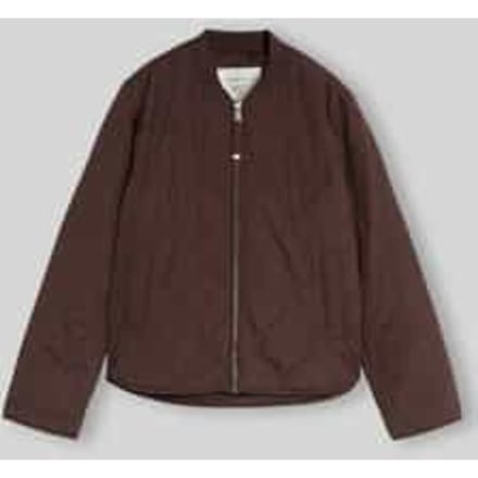 Tom Tailor - Gewatteerd jasje met bomberkraag - Maat S - java dark brown