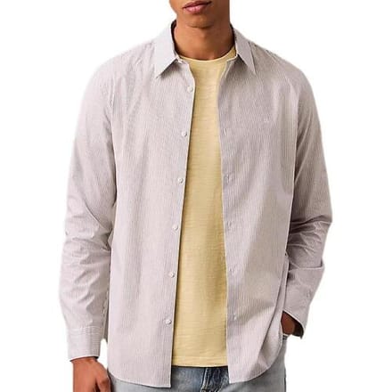 Overhemd Lange Mouw Calvin Klein Jeans Stripe Stret