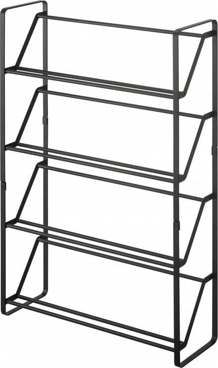 Yamazaki Schoenenrek - 4 niveaus - Slim - Zwart