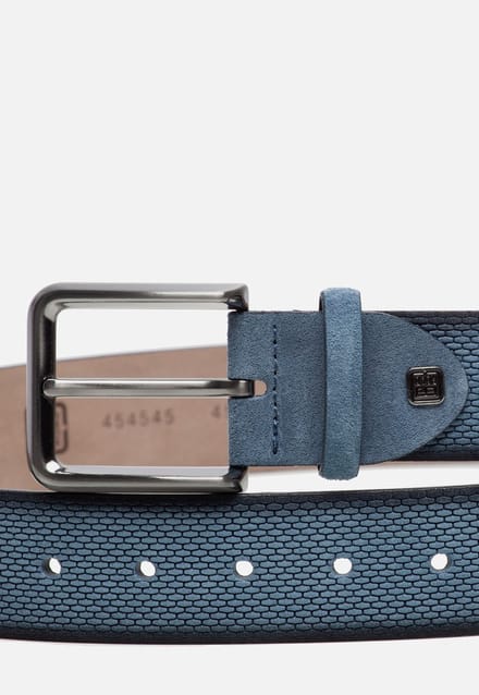 Sixroad Riem blauw Leer - Maat 100 cm