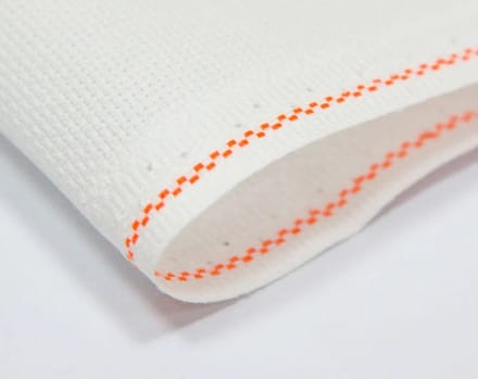 BORDUURSTOF AIDA 16 COUNT - SNOWWHITE - SPIERWIT - 100x150cm - ZWEIGART