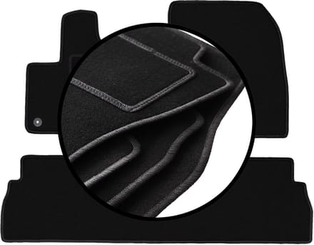 Complete set veloursmatten voor: Opel Combo E combivan (2018-)