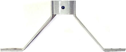 MM Eurotool Stalen stokhouder - stevige bezembevestiging - 70 mm hoog - 30 mm diameter
