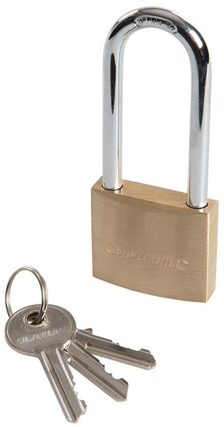 Silverline - Hangslot - Lang - 40 mm