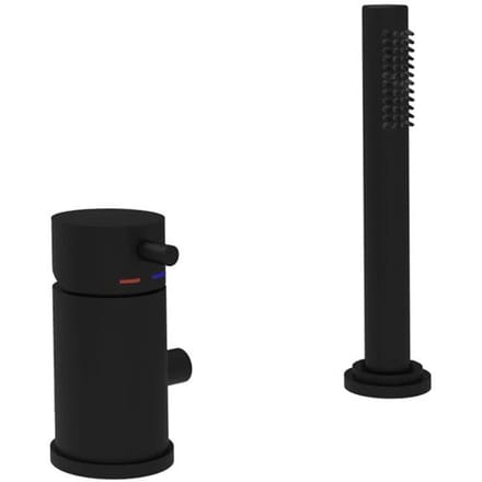Steinkamp Living Black 2-hole bath faucet 62007NOST