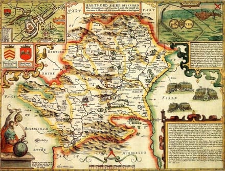 Historische Kaart Puzzel 1000 Stukken Verenigd Koninkrijk