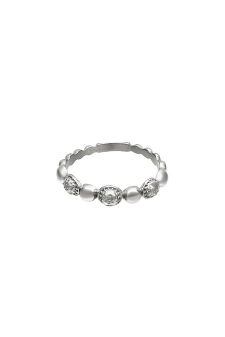 Ring ball- size 17 - Yehwang-Moederdag cadeautje - cadeau voor haar - mama