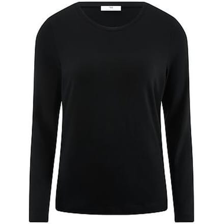 Shirt Van Peter Hahn zwart