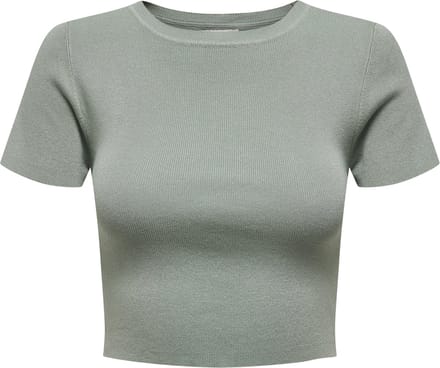 JDY - JDYCIRKELINE S/S CROP TOP KNT NOOS - Dames - Gebreide truien