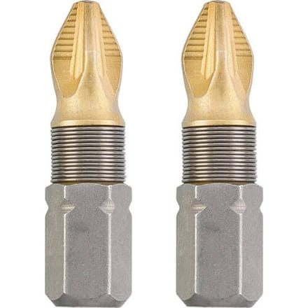 KWB 2 Bits 25mm Titaan Pz 2 Kaart