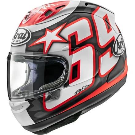 Volle motorhelm Arai RX-7V Evo Nicky Reset Replica