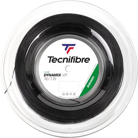 Tecnifibre Dynamix Vp 200 M Pompoenhaspel Zwart 1.20 mm