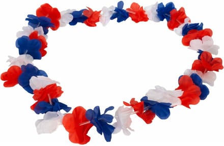 Hawaiislinger rood wit blauw Nederland