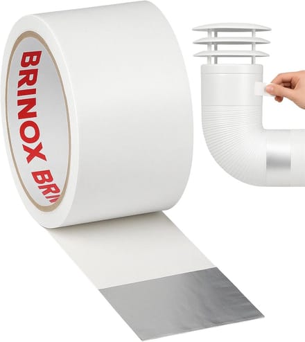 Aluminium Plakband 50 mm x 5 m - Ideaal voor Isolatie en Bouwprojecten