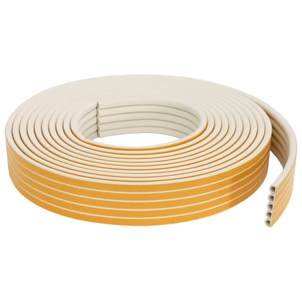vidaXL - Zelfklevende - raamdichting - Wit - 9 - x - 8 - mm - 100 - m - EPDM-schuin
