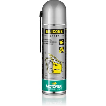Silicone spray Motorex 500ml pour lubrifier entretenir protéger les plastique