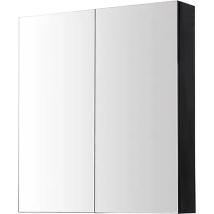 Aquazuro Spiegelkast Arezzo 60cm Zwart Mat
