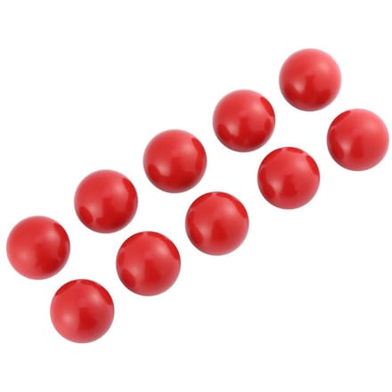 10 stuks Universele Draaibank Tractor Machine Plastic Ronde Kogel Knop Handgreep (Rood AM8*25) rood