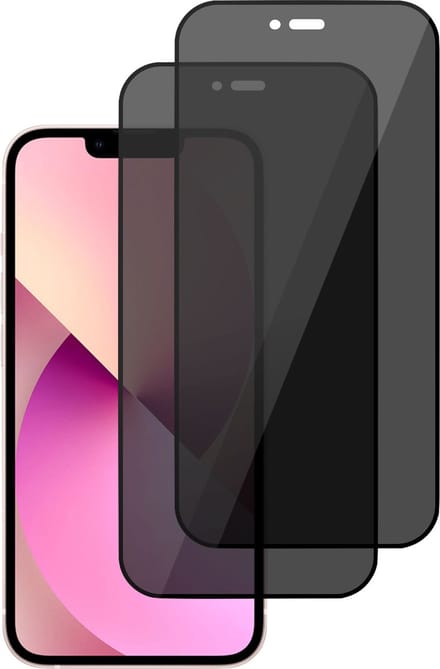 Geschikt voor iPhone 13 Pro Max Screenprotector - Privacy - Beschermglas Screenprotector Glas - 2 stuks