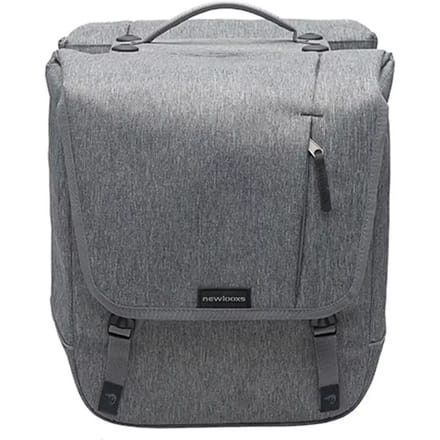 New Looxs Nova Double Dubbele Fietstas Racktime - Afneembaar - 32 liter - Grijs