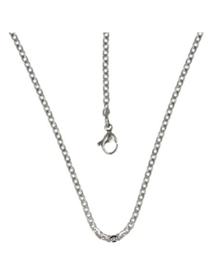 Ketting ankerschakel 2,4 mm 45 cm rvs