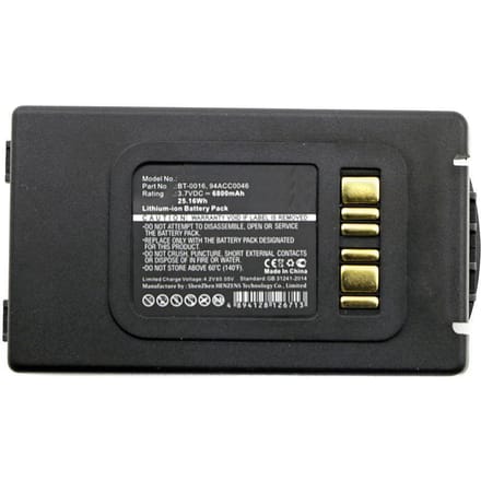 CoreParts Batterij - handheld Batterij - Li-Ion - 6800 mAh - 25 Wh Voeding - ATX - 80 Plus