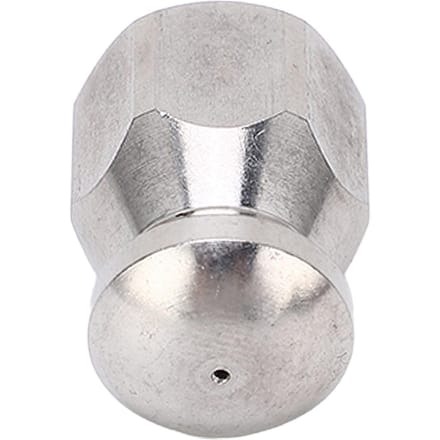 Buse de Nettoyeur Haute Pression 5000PSI Buse de Nettoyage de Dragage de Tuyau Acier Inoxydable Buse Jetter gray