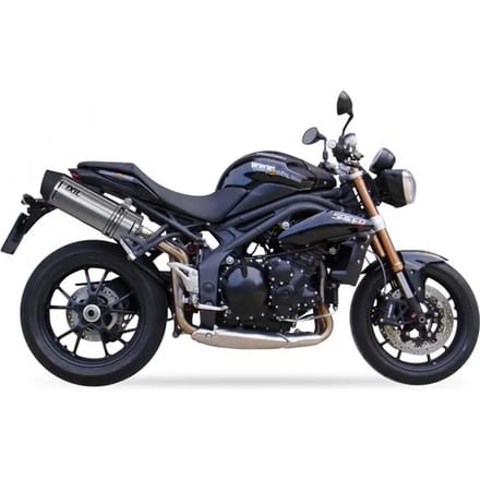 Silencer motorfiets linkerzijde Ixil IXIL Hexoval Xtrem