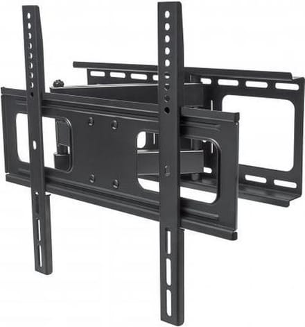Manhattan 461252 TV-beugel 81,3 cm (32) - 139,7 cm (55) Kantelbaar, Zwenkbaar Voor curved TVs, Variabele afstand tot de muur, Verstelbare ondersteun