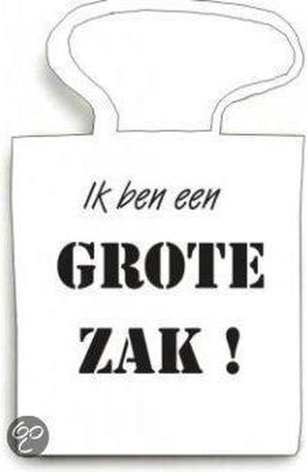 Schoudertas - Draagtas - Shopping Bag - Ik ben een grote zak!