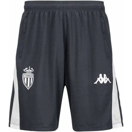 Korte broek kind AS Monaco Ahorazip Pro 8 2024/25
